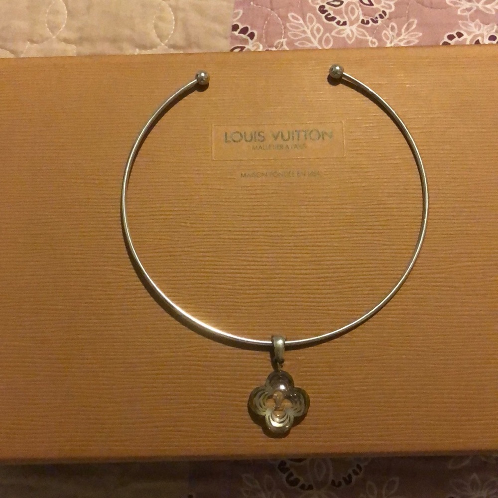 Authentic Louis Vuitton Flower Monogram Choker
